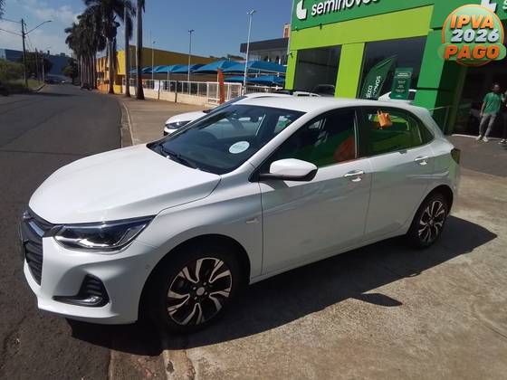 CHEVROLET ONIX 1.0 TURBO FLEX PREMIER AUTOMÁTICO